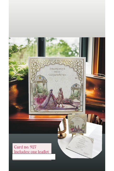 Wedding card sample